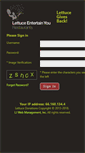 Mobile Screenshot of lettucedonations.com